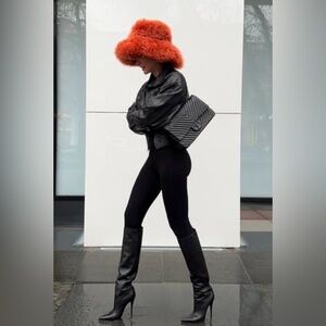 Giorgio Armani black skinny pants size XS